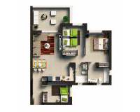 New Build - Lägenhet - Torrevieja - Center
