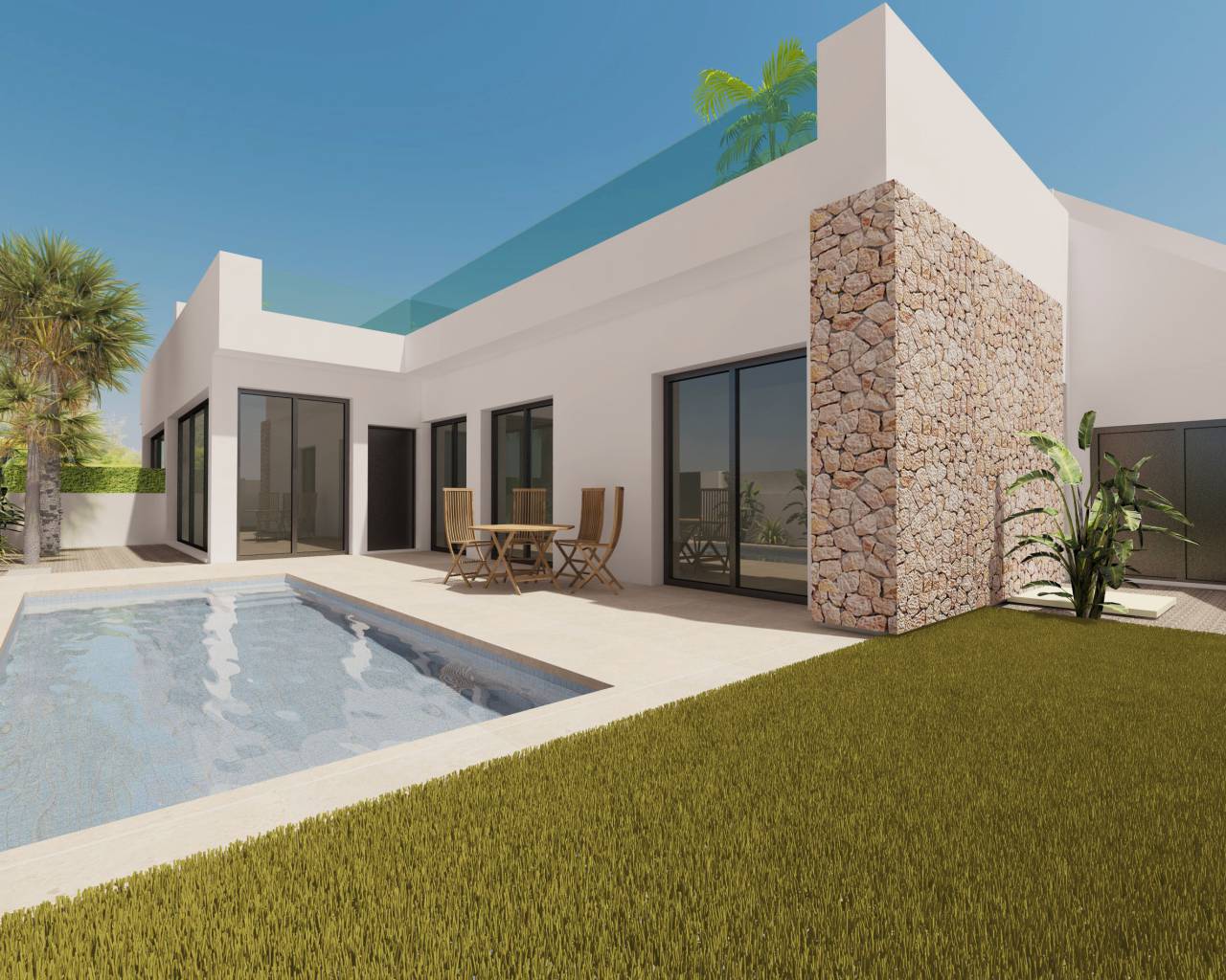 Вилла - New Build - Pilar de la Horadada - psspr-54291